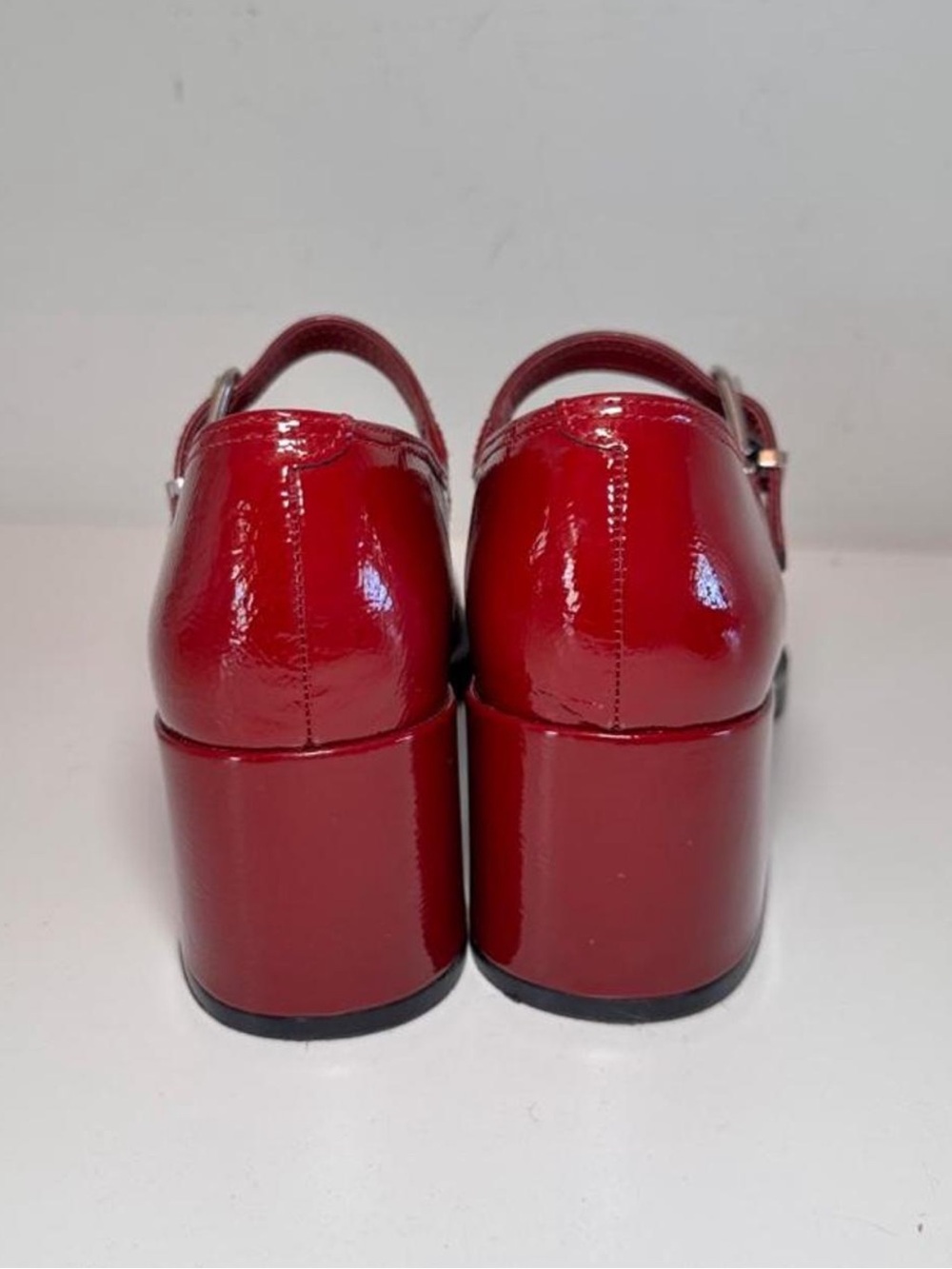 Steve Madden Red Lisbon Mary Jane’s - Picture 6 of 8